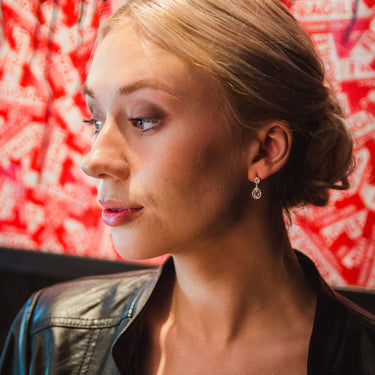 Georgini Luxe Nobile Earrings Silver - IE943W | Ice Jewellery Australia