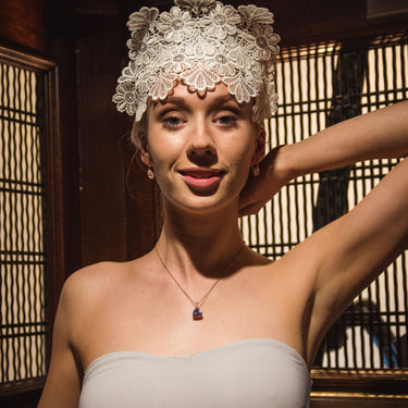 Georgini Luxe Oppulenza Earrings Rose Gold - IE945RG | Ice Jewellery Australia