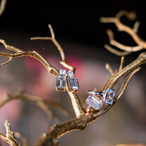 Georgini Luxe Sontuosa Earrings Rose Gold - IE947RG | Ice Jewellery Australia
