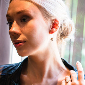 Georgini Luxe Splendore Earrings Gold - IE948G | Ice Jewellery Australia