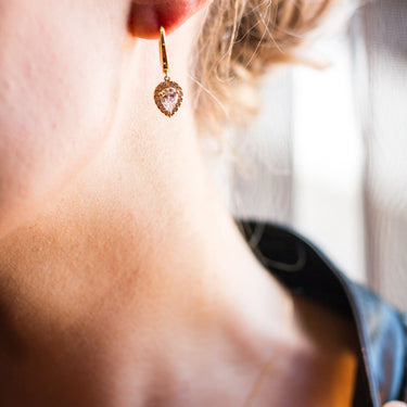 Georgini Luxe Splendore Earrings Rose Gold - IE948RG | Ice Jewellery Australia