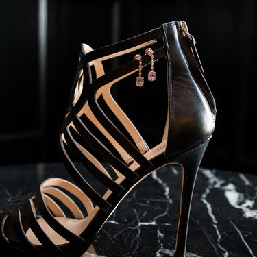 Georgini Luxe Lusso Earrings Rose Gold - IE949RG | Ice Jewellery Australia