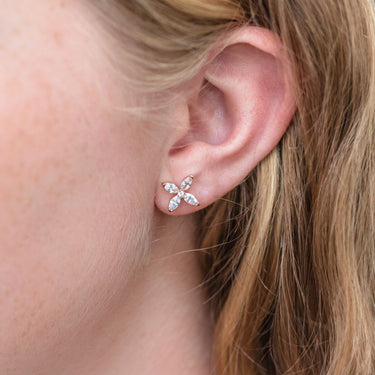 Georgini Heirloom Favoured Earrings Rose Gold - IE955RG | Ice Jewellery Australia