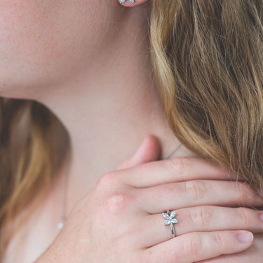 Georgini Heirloom Favoured Earrings Silver - IE955W | Ice Jewellery Australia