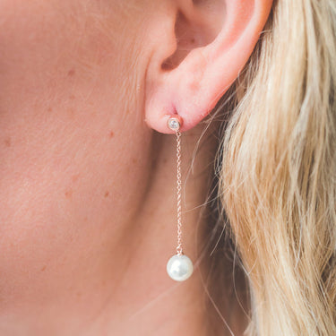 Georgini Heirloom Treasured Earrings Rose Gold - IE956RG | Ice Jewellery Australia