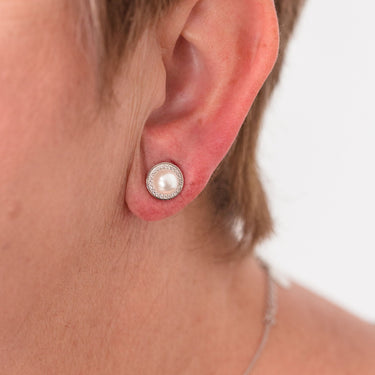 Georgini Heirloom Always Earrings Silver - IE958W | Ice Jewellery Australia