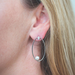 Georgini Heirloom Admired Earrings Silver - IE959W | Ice Jewellery Australia
