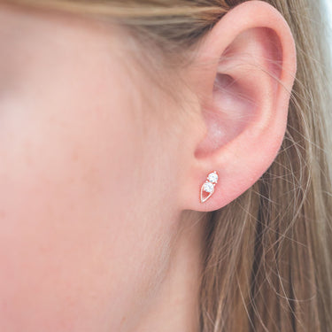 Georgini Heirloom Keepsake Earrings Rose Gold - IE960RG | Ice Jewellery Australia