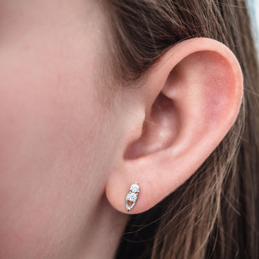 Georgini Heirloom Keepsake Earrings Silver - IE960W | Ice Jewellery Australia