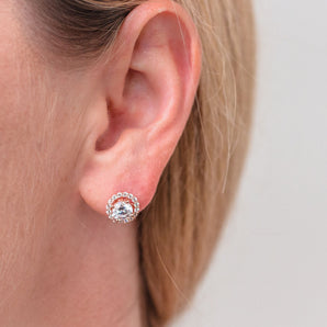 Georgini Heirloom Esteem Earrings Rose Gold - IE964RG | Ice Jewellery Australia