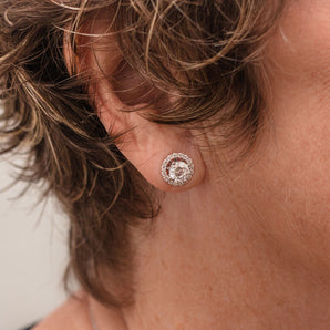 Georgini Heirloom Esteem Earrings Silver - IE964W | Ice Jewellery Australia