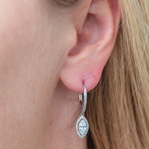 Georgini Heirloom Signature Earrings - IE965W | Ice Jewellery Australia