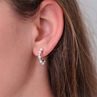 Georgini Heirloom Darling Earrings Silver - IE966W | Ice Jewellery Australia