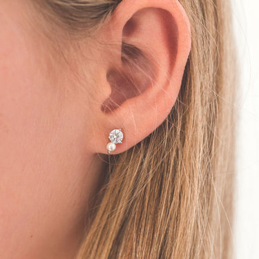 Georgini Heirloom Beloved Earrings Silver - IE969W | Ice Jewellery Australia