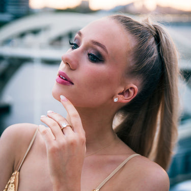 Georgini Aurora Southern Lights Earrings Gold - IE975G | Ice Jewellery Australia