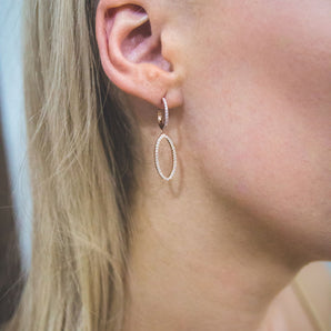 Georgini Aurora Celestial Earrings Rose Gold - IE976RG | Ice Jewellery Australia