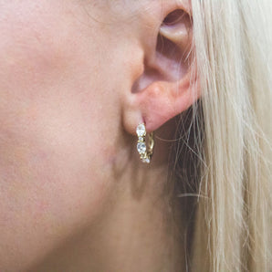 Georgini Aurora Glimmer Earrings Gold - IE977G | Ice Jewellery Australia