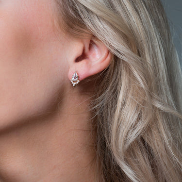 Georgini Iconic Bridal Penelope Earring Gold - IE981G | Ice Jewellery Australia