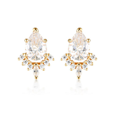 Georgini Iconic Bridal Penelope Earring Gold - IE981G | Ice Jewellery Australia