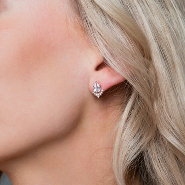 Georgini Iconic Bridal Penelope Earring Rose Gold - IE981RG | Ice Jewellery Australia