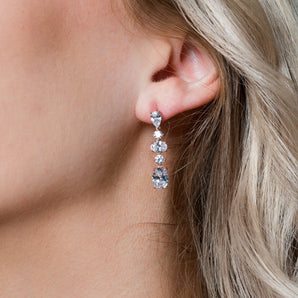 Georgini Iconic Bridal Christina Earrings Rose Gold - IE982RG | Ice Jewellery Australia