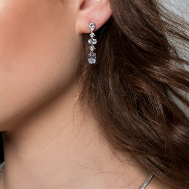 Georgini Iconic Bridal Vera Necklace Silver - IP837W | Ice Jewellery Australia