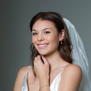 Georgini Iconic Bridal Daphne Earrings Gold - IE984G | Ice Jewellery Australia
