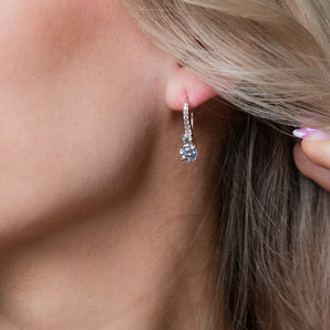 Georgini Iconic Bridal Daphne Earrings Rose Gold - IE984RG | Ice Jewellery Australia