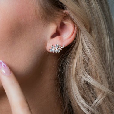 Georgini Iconic Bridal Hyacinth Earrings Gold - IE987G | Ice Jewellery Australia