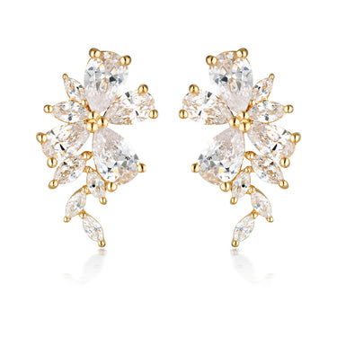 Georgini Iconic Bridal Hyacinth Earrings Gold - IE987G | Ice Jewellery Australia