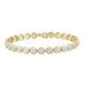 Ice Jewellery Bracelet with 2ct Diamonds in 9K Yellow Gold | Ice Jewellery Australia