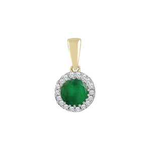 Emerald Pendants
