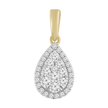 Diamond Pendants - Yellow Gold Pendants