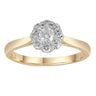 Ice Jewellery Cluster Ring with 0.50ct Diamonds in 9K Yellow Gold -  IGR-37330-050-Y | Ice Jewellery Australia