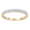 Ice Jewellery Band Ring with 0.25ct Diamonds in 9K Yellow Gold -  IGR-37419-025-Y | Ice Jewellery Australia
