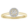 Ice Jewellery Ring with 0.20ct Diamond in 9K Yellow Gold -  IGR-38208-020-Y | Ice Jewellery Australia
