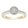 Ice Jewellery Ring with 0.25ct Diamond in 9K Yellow Gold -  IGR-38209-025-Y | Ice Jewellery Australia