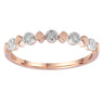 Ice Jewellery Ring with 0.07ct Diamonds in 9K Rose Gold -  IGR-39695-R | Ice Jewellery Australia