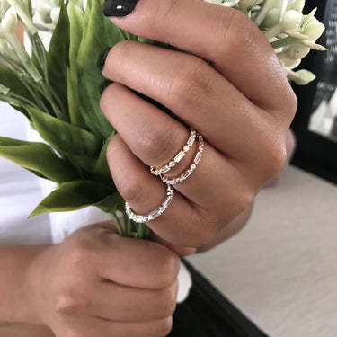 Georgini IRina Gold Band -  IR416G | Ice Jewellery Australia