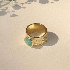 Bianc Suzannah Yellow Gold Ring - B50019 | Ice Jewellery Australia