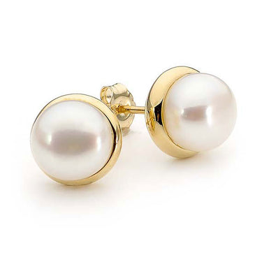 Ikecho Pearl Earrings - Ice Jewellery Australia