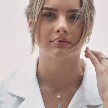 Georgini Emilio Silver Pendant - IP748W | Ice Jewellery Australia