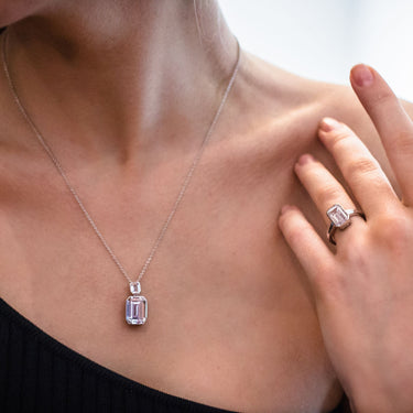 Georgini Luxe Sontuosa Pendant Silver - IP817W | Ice Jewellery Australia