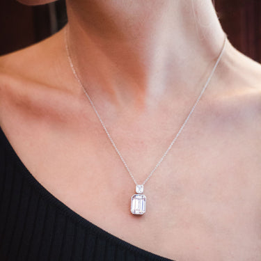 Georgini Luxe Sontuosa Pendant Silver - IP817W | Ice Jewellery Australia