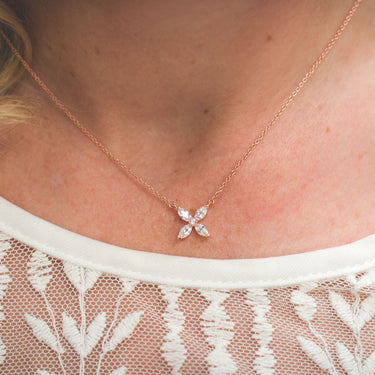 Georgini Heirloom Favoured Pendant Rose Gold - IP820RG | Ice Jewellery Australia