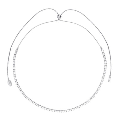 Georgini Iconic Bridal Vera Necklace Silver - IP837W | Ice Jewellery Australia