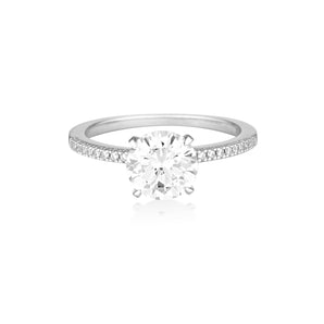 Georgini Iconic Bridal Francesca Ring Silver -  IR488W | Ice Jewellery Australia