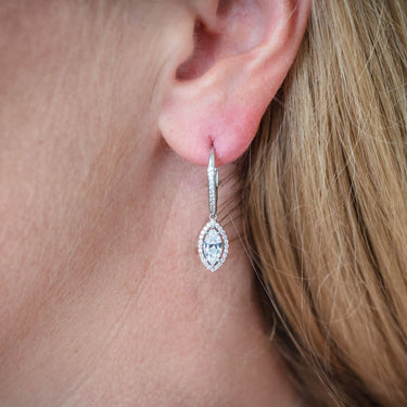 Georgini Heirloom Signature Earrings - IE965W | Ice Jewellery Australia