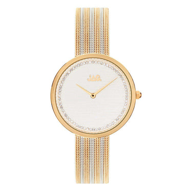 JAG Tegan White Dial IP Yellow Gold 34mm Tt-IP Yellow GoldB - J2228A | Ice Jewellery Australia