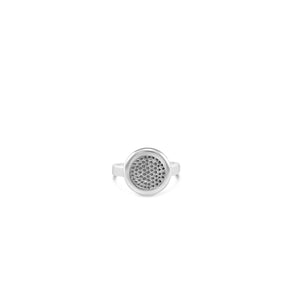 Ichu Detailed Circle Shape Ring - JP1703-6 | Ice Jewellery Australia